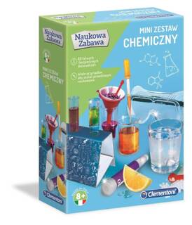 Mini Zestaw Chemiczny Eksperymenty Doświadczenia Naukowa Zabawa Clementoni