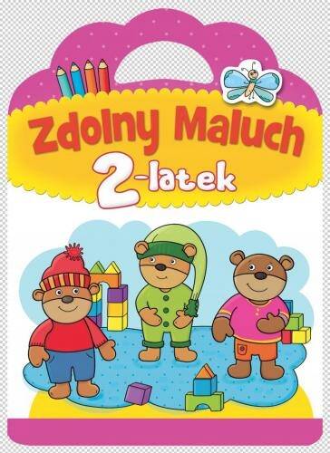 Zdolny Maluch 2-Latek Książeczka Edukacyjna Joanna Kuryjak 2+ Skrzat_1