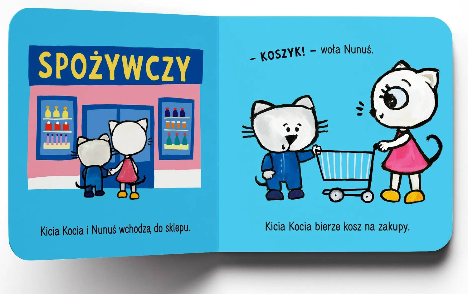 Kicia Kocia i Nunuś Idziemy Na Zakupy! Anita Głowińska 2+ Media Rodzina_2