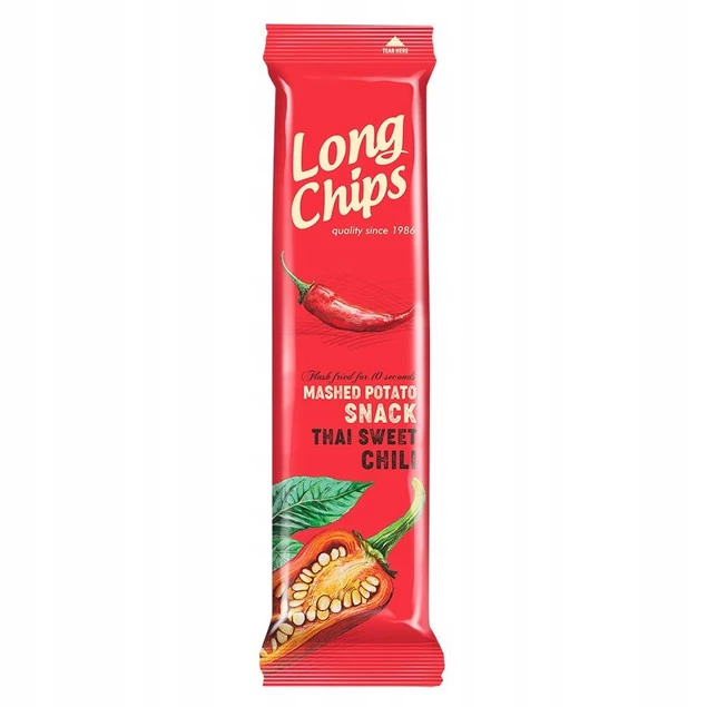 Long Chips Słodka Papryka Chilli