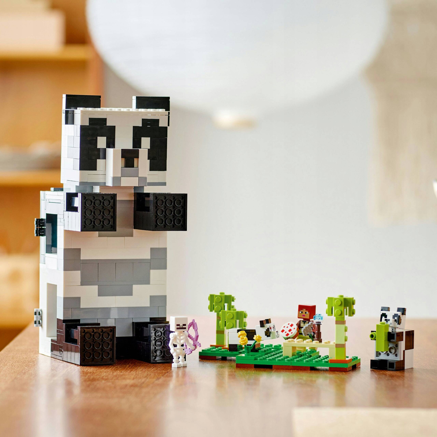 LEGO Minecraft Rezerwat Pandy 553el. 8+ 21245 ☛ Sklep OdiDodi.pl