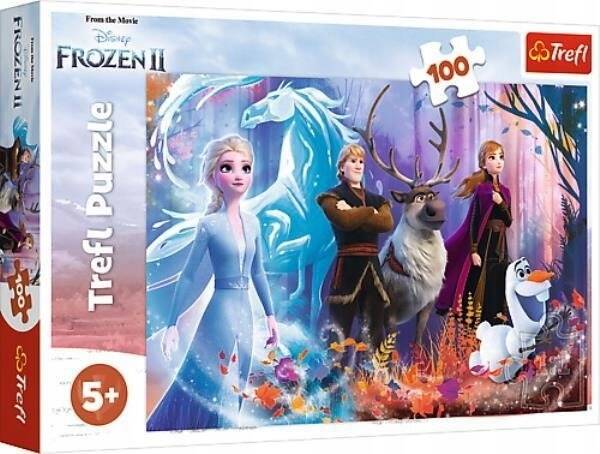 Puzzle 100 elementów. Disney Frozen 2. Magia Kr..._2