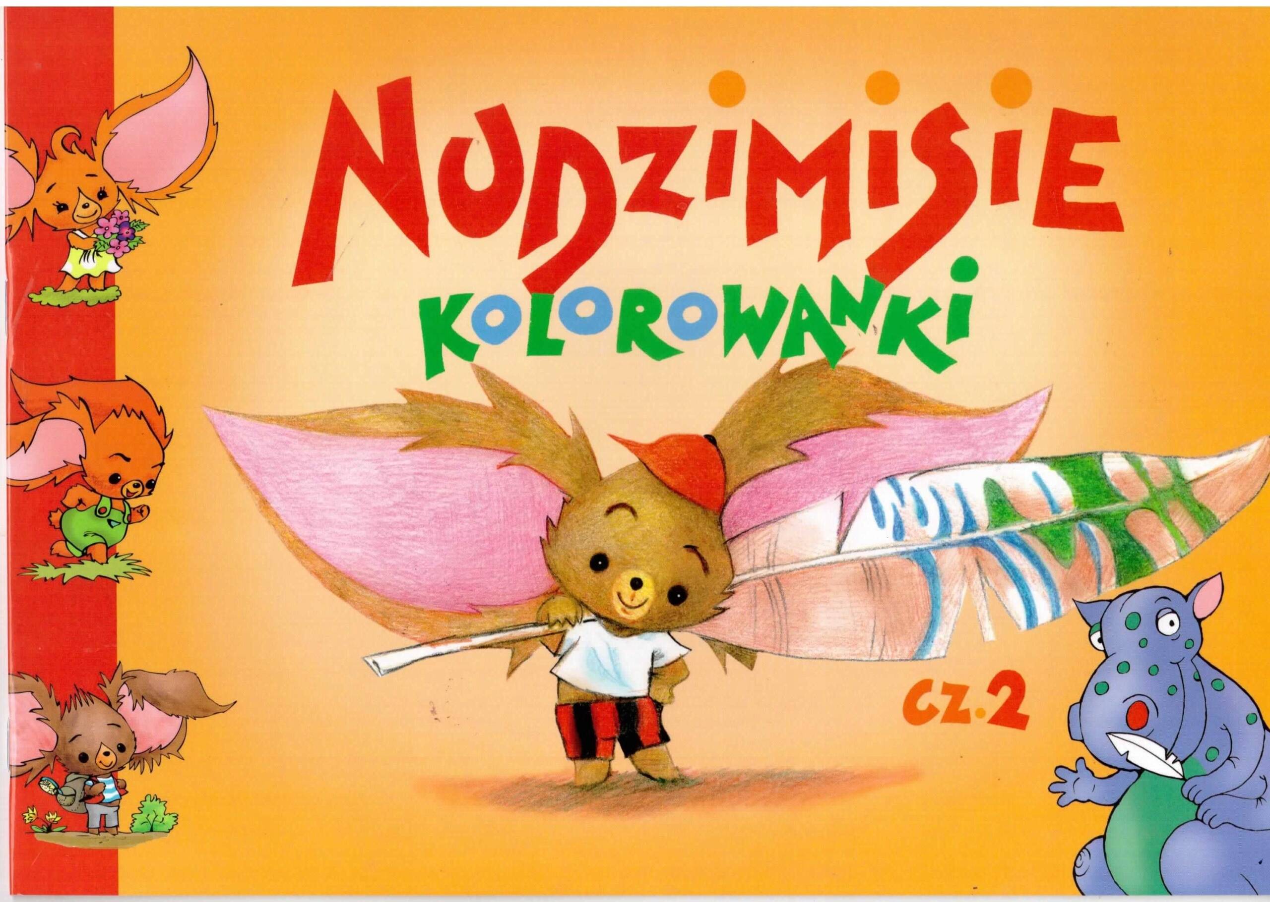 Nudzimisie Kolorowanki Cz. 2 Agnieszka Kłos-Milewska 2+ Skrzat_1