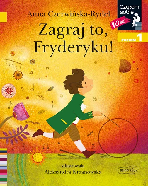 Zagraj To Fryderyku Czytam Sobie Poziom 1 A. Czerwińska-Rydel 5+ HarperKids_1