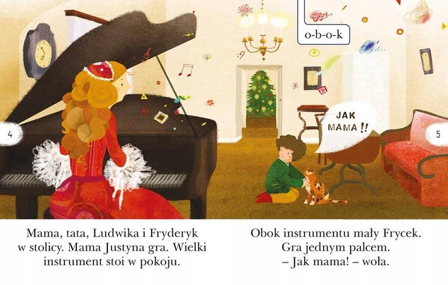 Zagraj To Fryderyku Czytam Sobie Poziom 1 A. Czerwińska-Rydel 5+ HarperKids_3