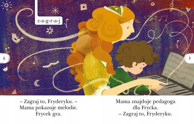 Zagraj To Fryderyku Czytam Sobie Poziom 1 A. Czerwińska-Rydel 5+ HarperKids_4