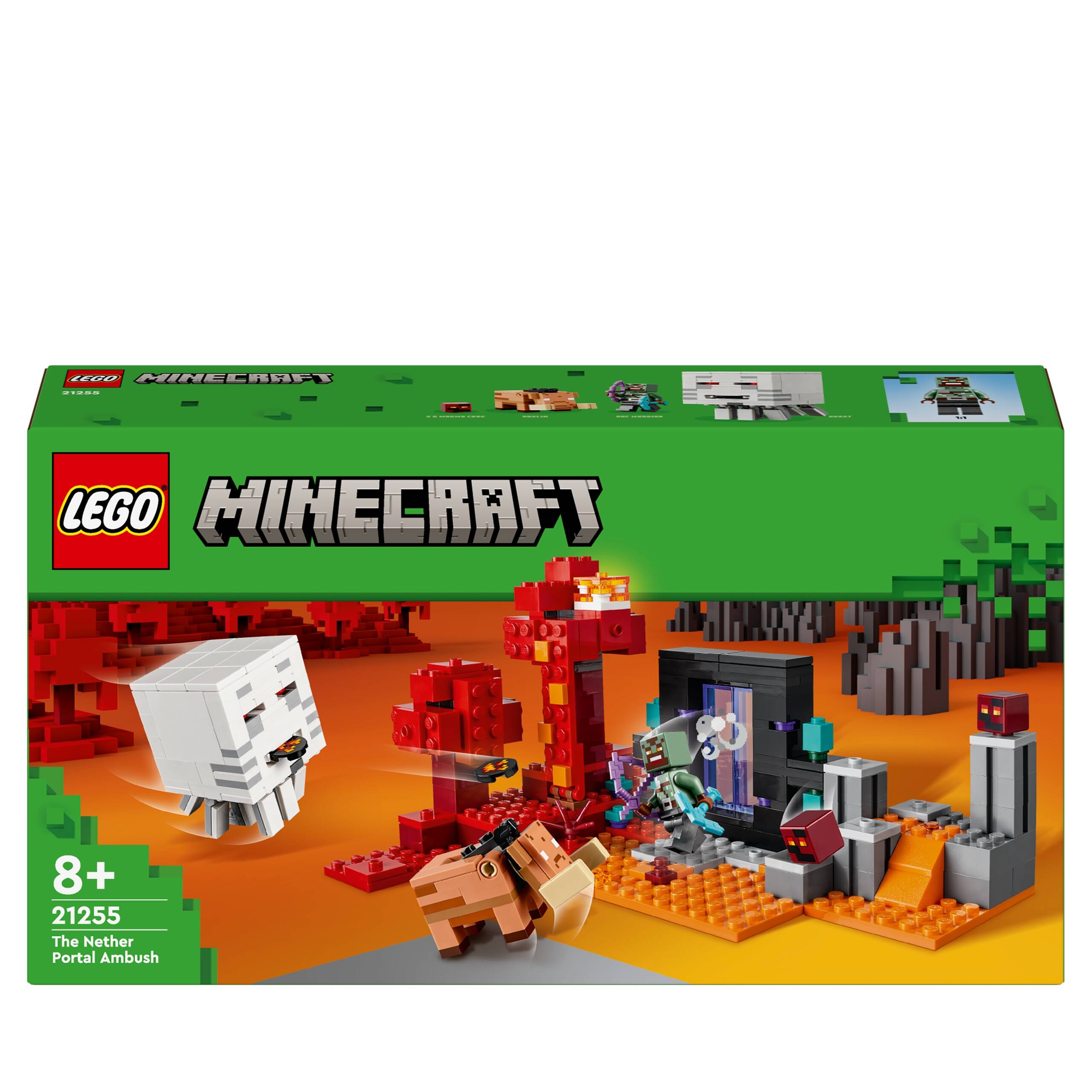 LEGO Minecraft Zasadzka W Portalu Do Netheru 352el. 8+ 21255_7