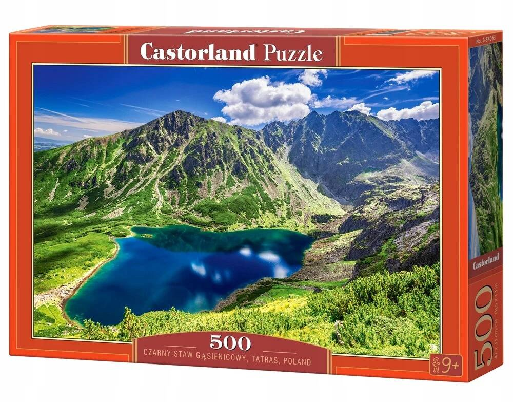 Puzzle 500 Układanka Czarny Staw Gąsienicowy TATRY Polska KRAJOBRAZ Castor_2