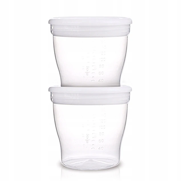 Pojemniki Canpol Babies 180 ml 4 sztuki do przechowywania pokarmu