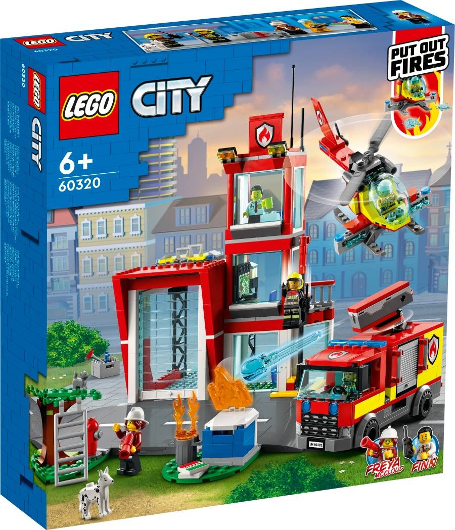 LEGO City Remiza strażacka 60320_5