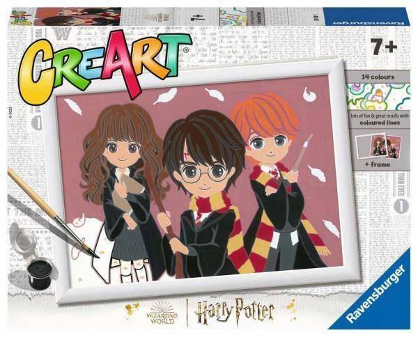 MALOWANIE PO NUMERACH CREART HARRY POTTER HERMIONA_1