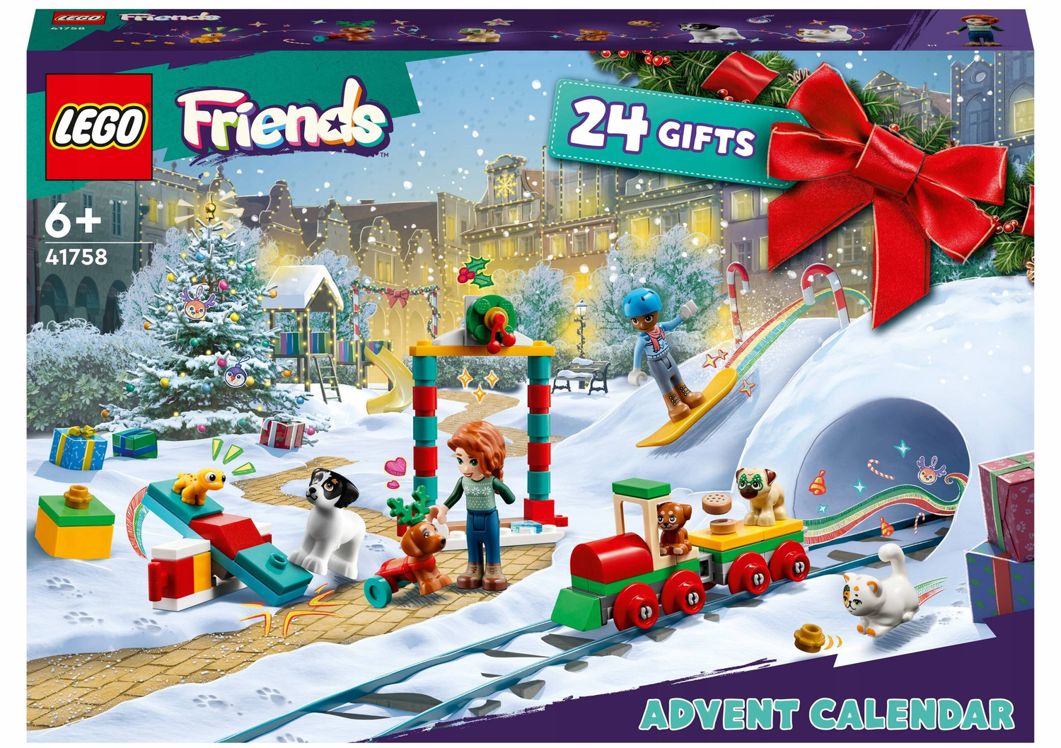 LEGO Friends Kalendarz Adwentowy 2023 231el. 6+ 41758_1