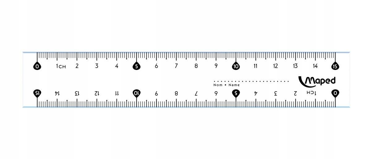 Linijka 15 Essentials Corex 146507 Maped_2