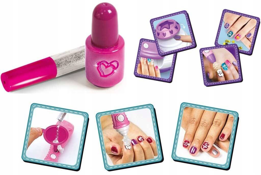 Zestaw Do Manicure Z Suszarką Dla Dzieci Studio Crazy Chic 6+ Clementoni_9