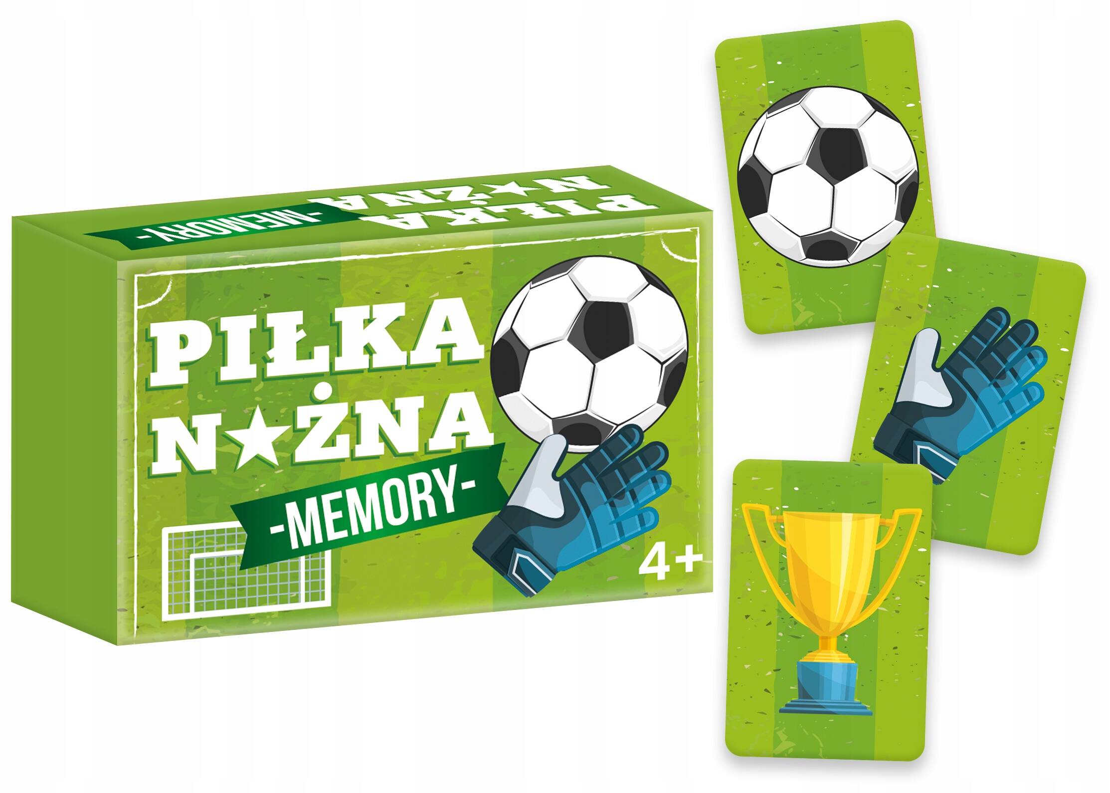 Memory Piłka Nożna Rodzinna Gra Pamięciowa 4+ Kangur_1