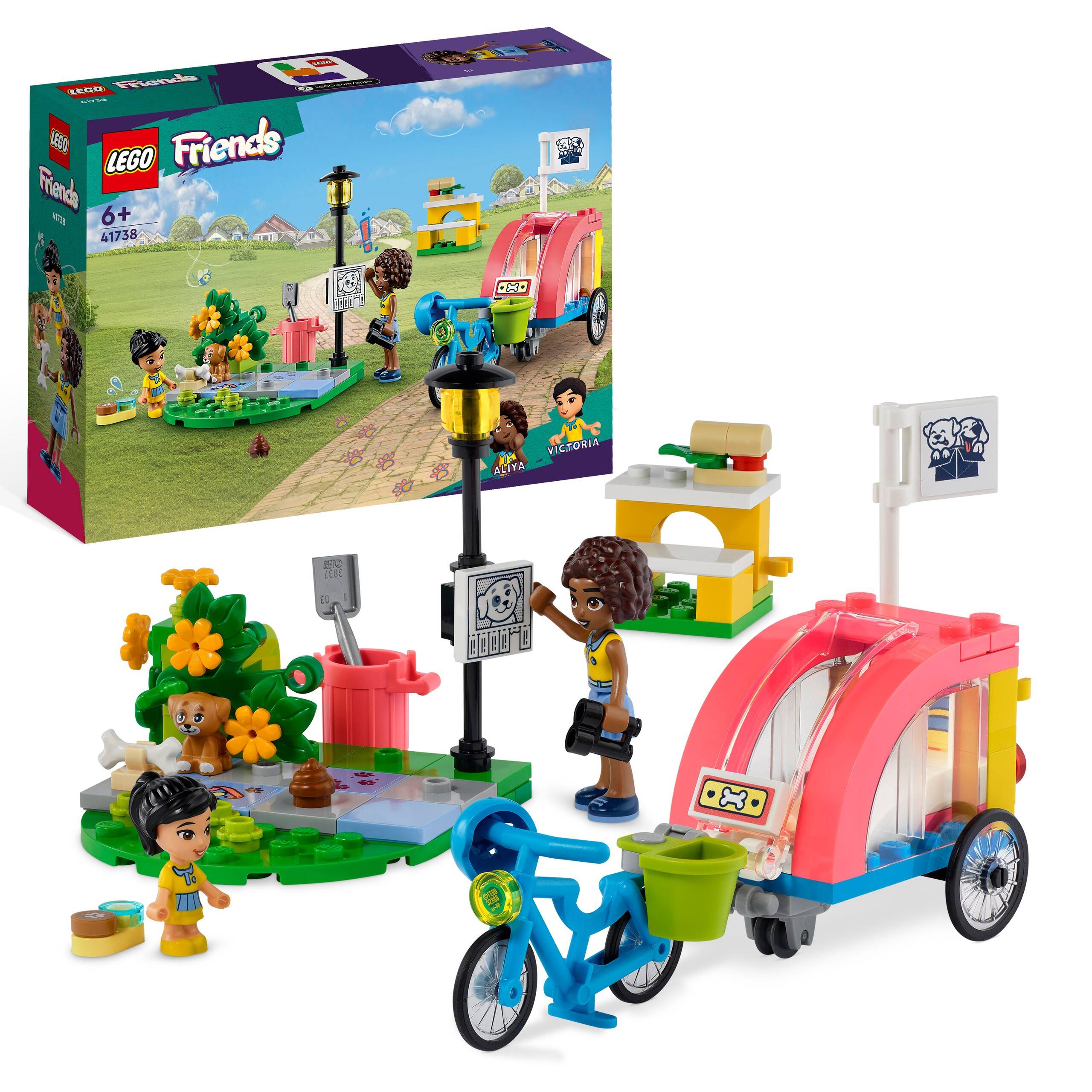 LEGO Friends Rower Do Ratowania Psów 125el. 6+ 41738_1