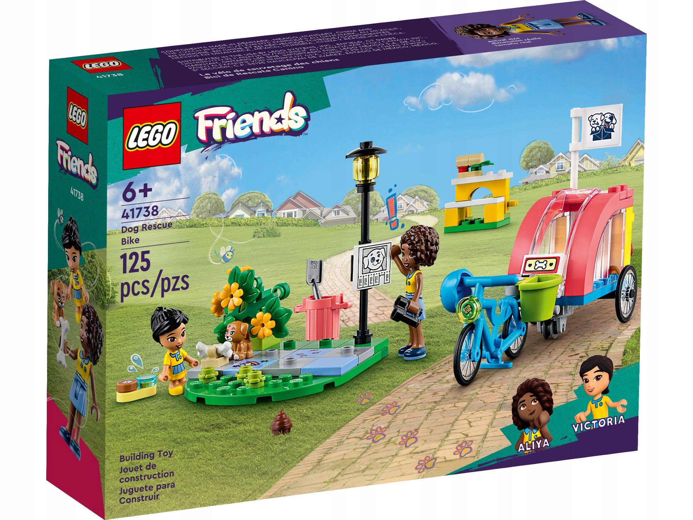 LEGO Friends Rower Do Ratowania Psów 125el. 6+ 41738_6