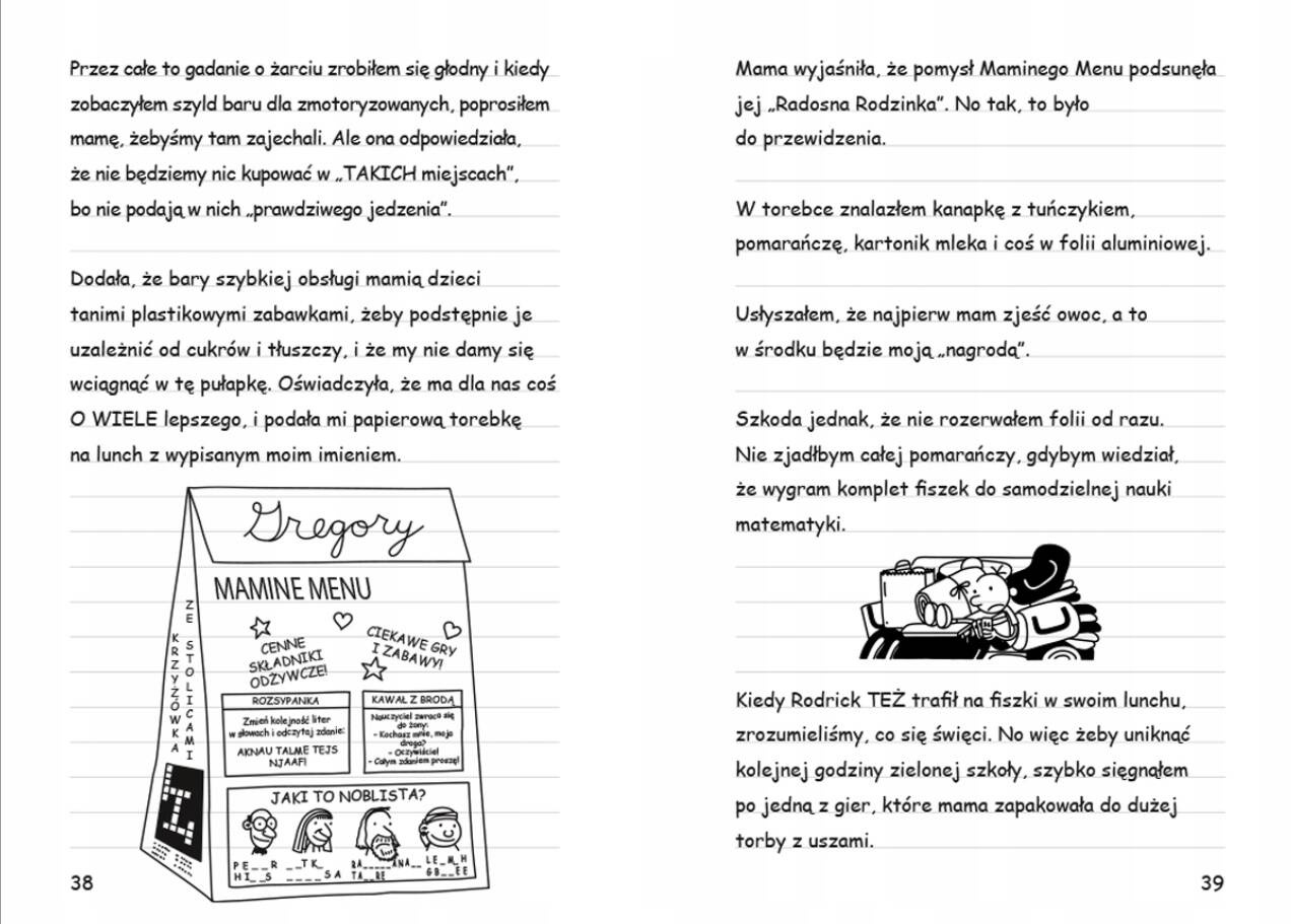 Dziennik Cwaniaczka Droga Przez Mękę Jeff Kinney 6+ Nasza Księgarnia_4