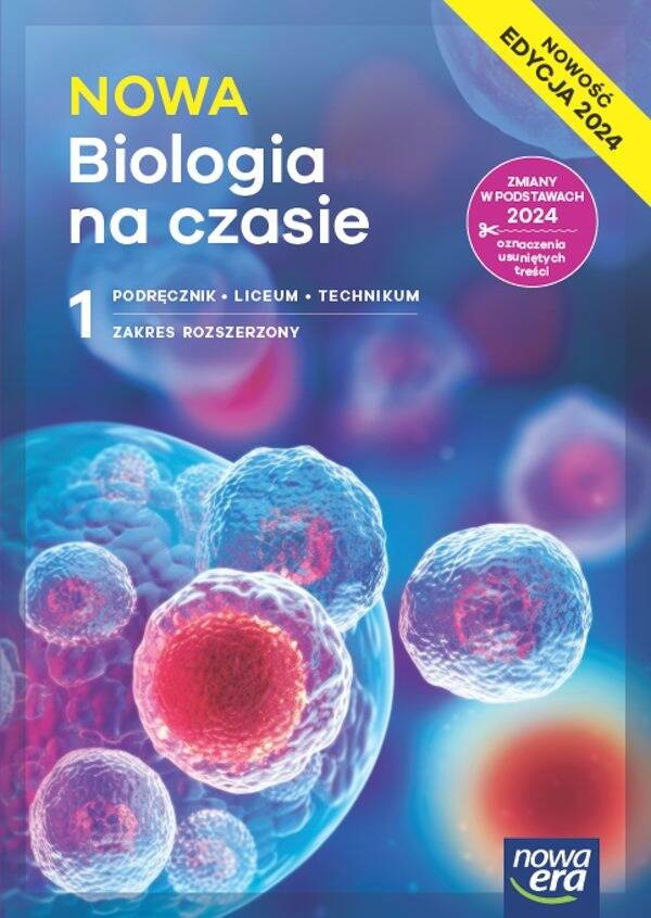 Nowa BIOLOGIA Na Czasie 1 ZR Podręcznik Lo i T Edycja 2024 M.Guzik New Era_1