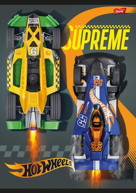 Zeszyt A4 32k kratka Hot Wheels