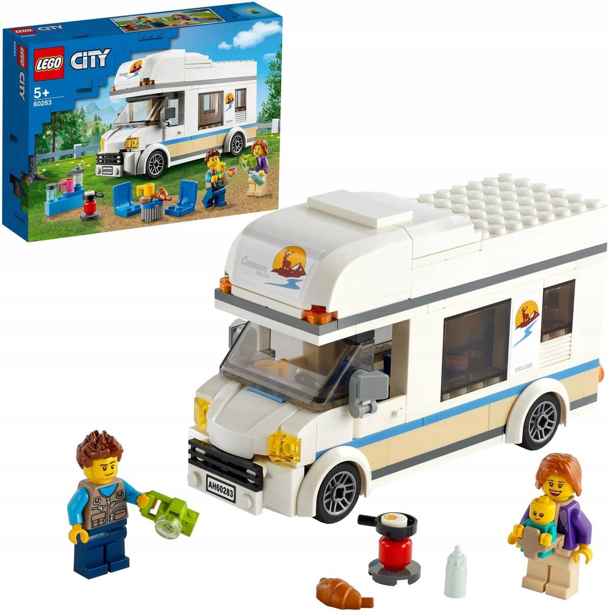 LEGO City Wakacyjny Kamper 190el. 5+ 60283_1