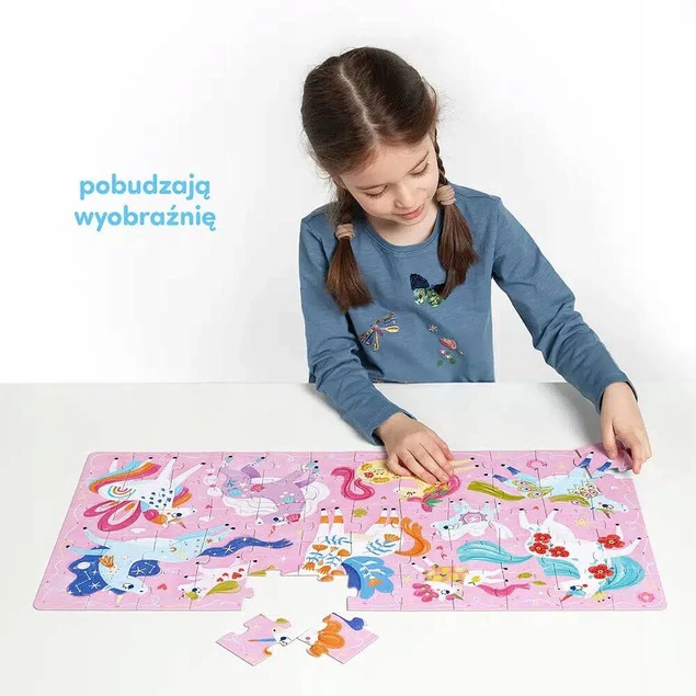 Puzzle Ach Jednorożce Układanka 60el. 4+ CzuCzu_5