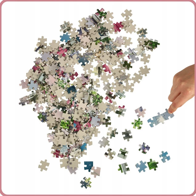 Puzzle 300 Układanka Noc KSIĘŻNICZKA Pies JEDNOROŻEC Koń Zamek 8+ Castor_4