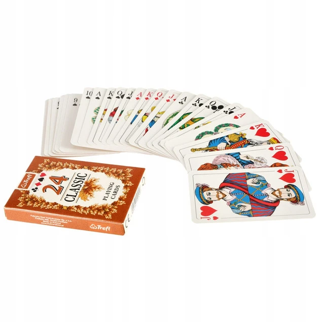 Karty Standardowe 24 Listyki Classic Trefl_2