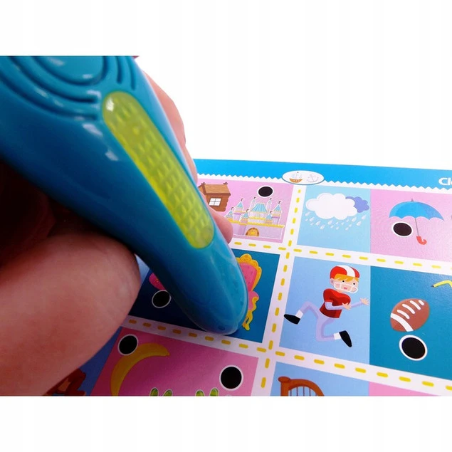 Mówiące Pióro 500 Pytań Przedszkolaka Gra Edukacyjna Quiz 3+ Clementoni_5