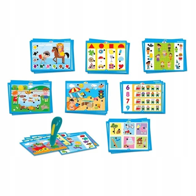 Mówiące Pióro 500 Pytań Przedszkolaka Gra Edukacyjna Quiz 3+ Clementoni_7