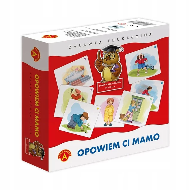 OPOWIEM CI MAMO Gra Edukacyjna Ciągi Logiczno-Myślowe 3+ Alexander 0370_2