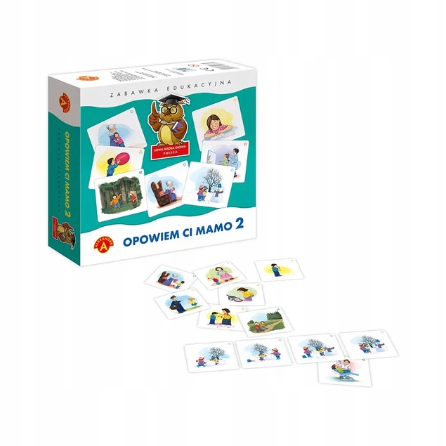 OPOWIEM CI MAMO 2 Gra Edukacyjna Budowanie Opowieści 3+ Alexander 0380_1