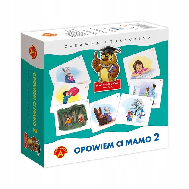 OPOWIEM CI MAMO 2 Gra Edukacyjna Budowanie Opowieści 3+ Alexander 0380_2
