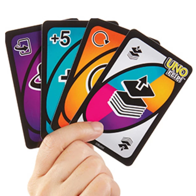 UNO FLIP! Kultowa Gra Karciana Rodzinna Towarzyska Karty 7+ Mattel_2