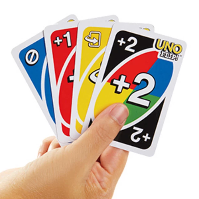 UNO FLIP! Kultowa Gra Karciana Rodzinna Towarzyska Karty 7+ Mattel_3
