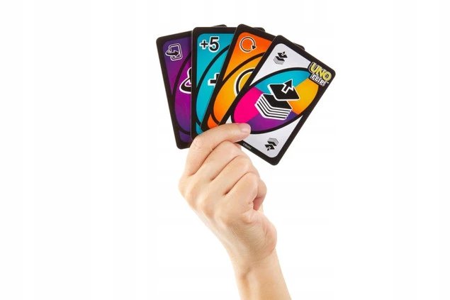 UNO FLIP! Kultowa Gra Karciana Rodzinna Towarzyska Karty 7+ Mattel_6