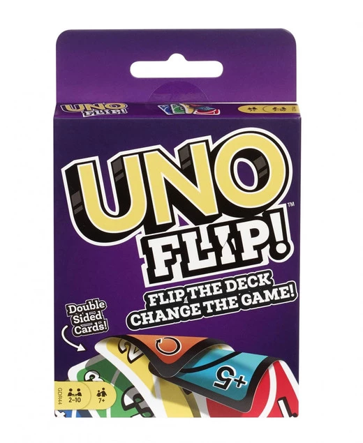 UNO FLIP! Kultowa Gra Karciana Rodzinna Towarzyska Karty 7+ Mattel_9