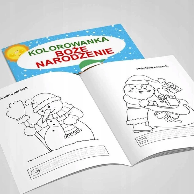 Kolorowanka Malowanka BOŻE NARODZENIE Martel_2