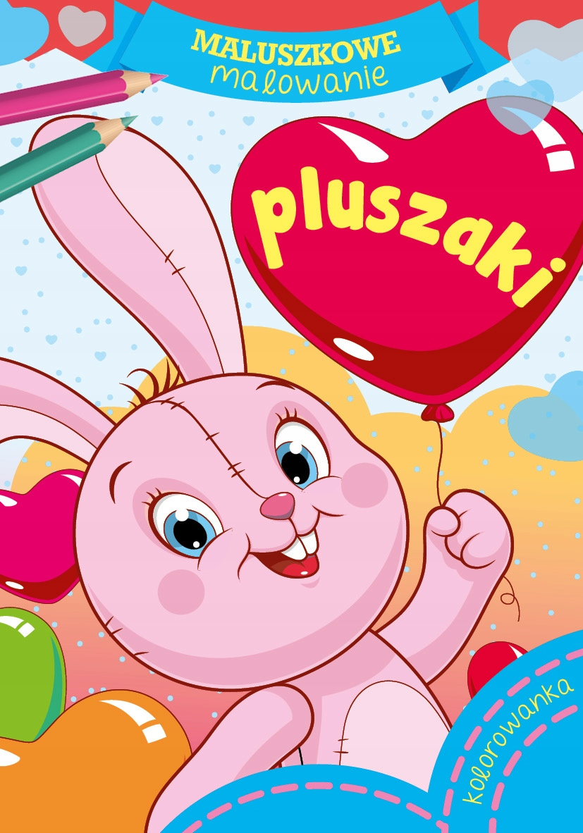 Kolorowanka Maluszkowe Malowanie PLUSZAKI 2+ Skrzat_1