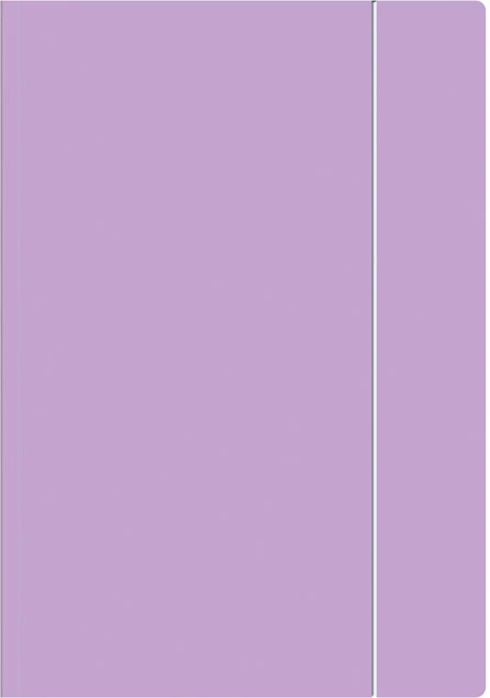 Teczka z Gumką A5 PASTELOWA 300g/m2 MIX KOLORÓW Interdruk_1