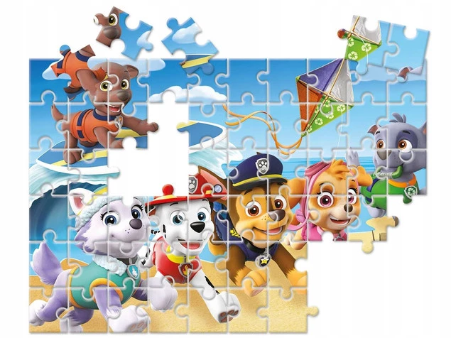Puzzle 60 Układanka Supercolor PSI PATROL Pieski Psy Bajka 5+ Clementoni_2