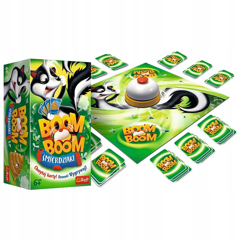 Boom Boom ŚMIERDZIAKI Gra Planszowa Trefl 01910_1