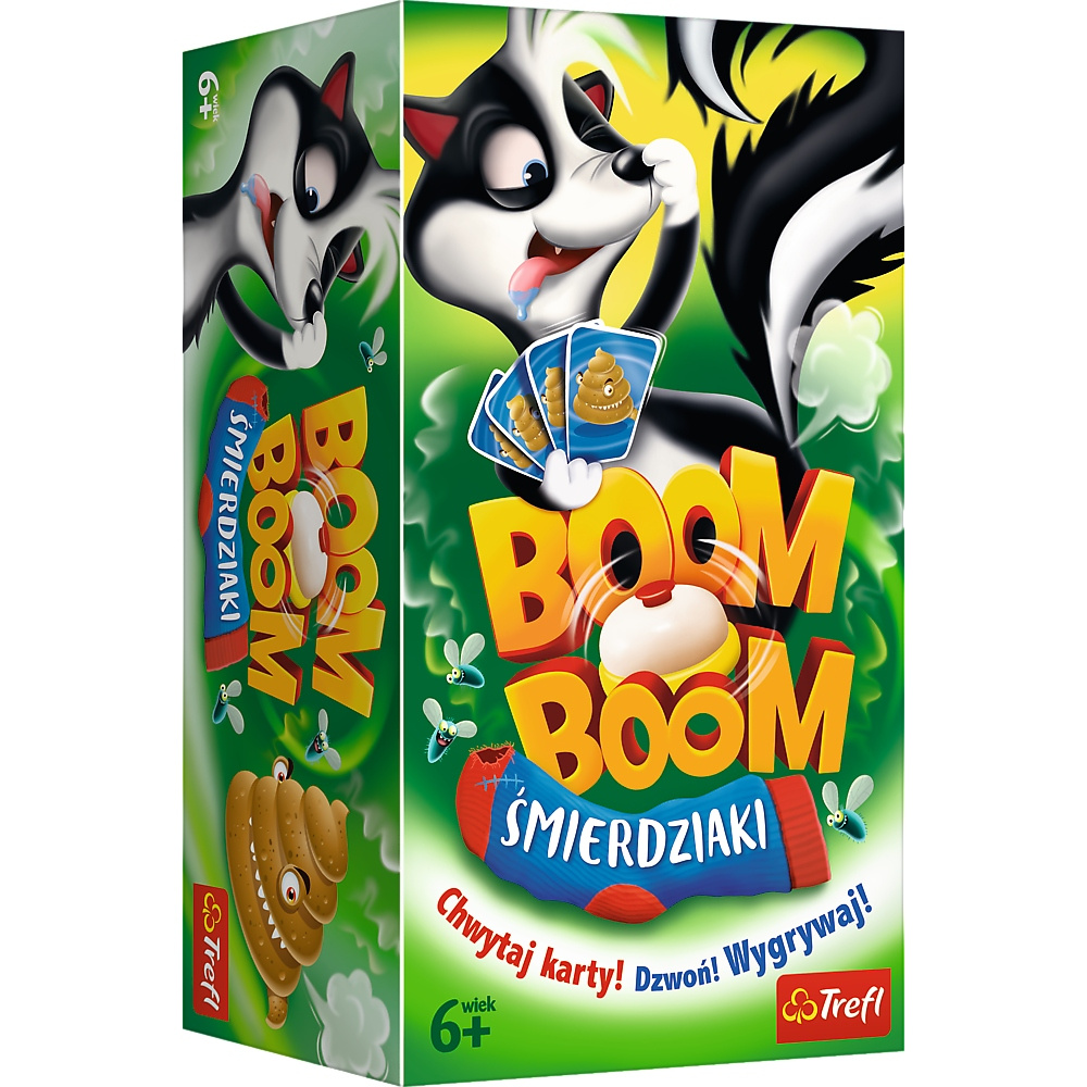 Boom Boom ŚMIERDZIAKI Gra Planszowa Trefl 01910_4