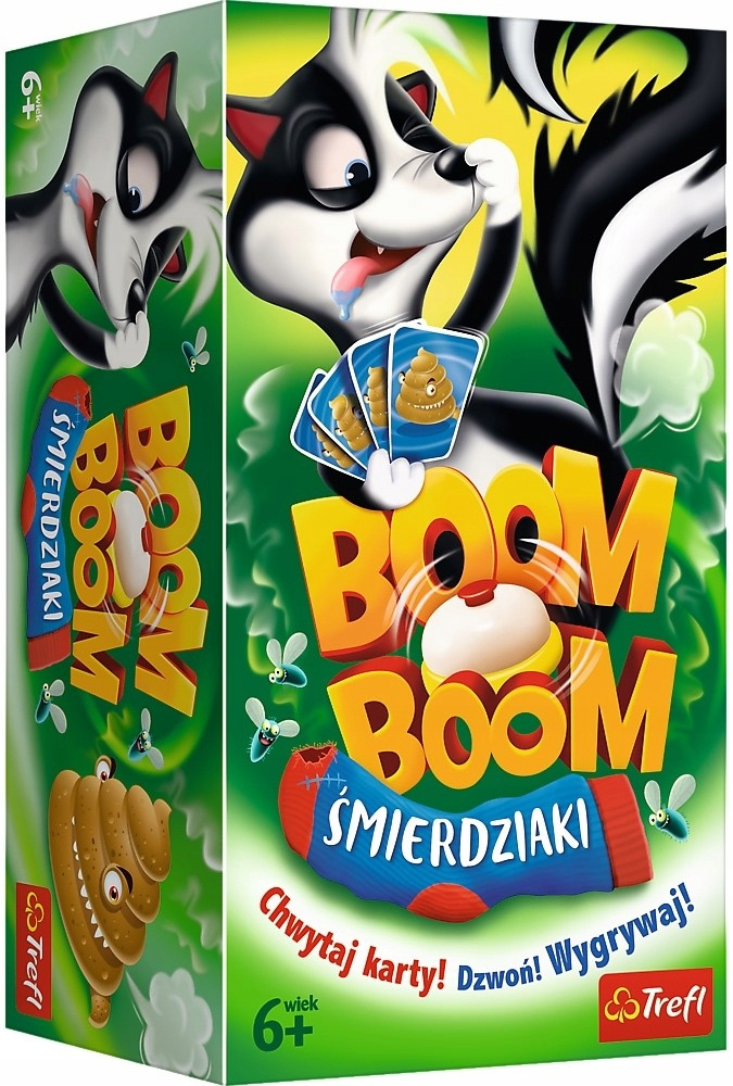 Boom Boom ŚMIERDZIAKI Gra Planszowa Trefl 01910_5