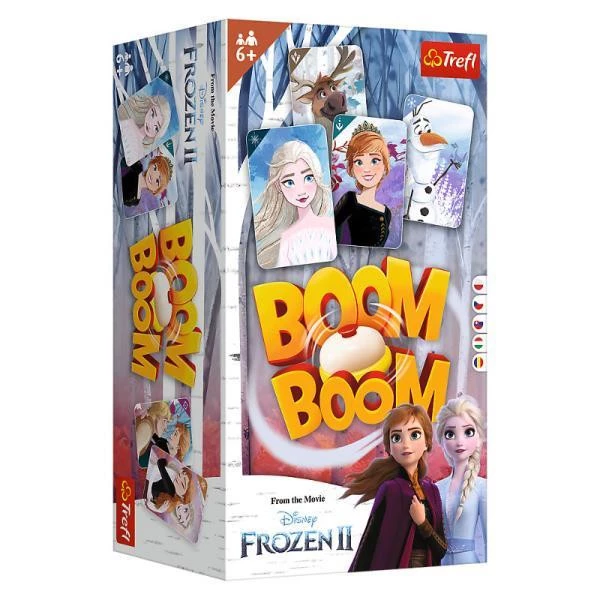 Plansza i karty do gry Boom Boom FROZEN 2 Trefl