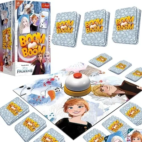 Karty Psiaki i Kociaki z gry Boom Boom FROZEN 2