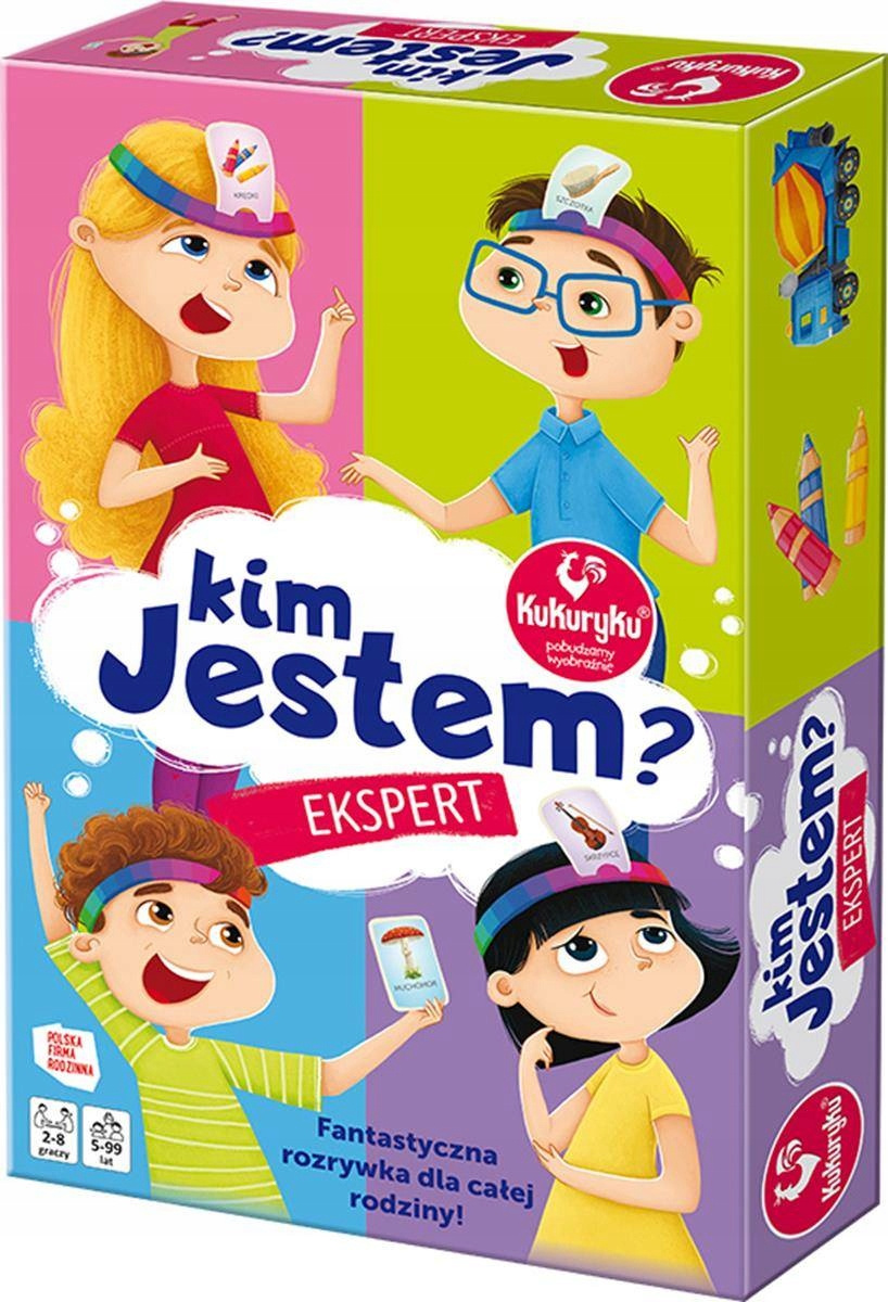 Kim Jestem? Ekspert Gra Rodzinna Kalambury 5+ Kukuryku 64206_3