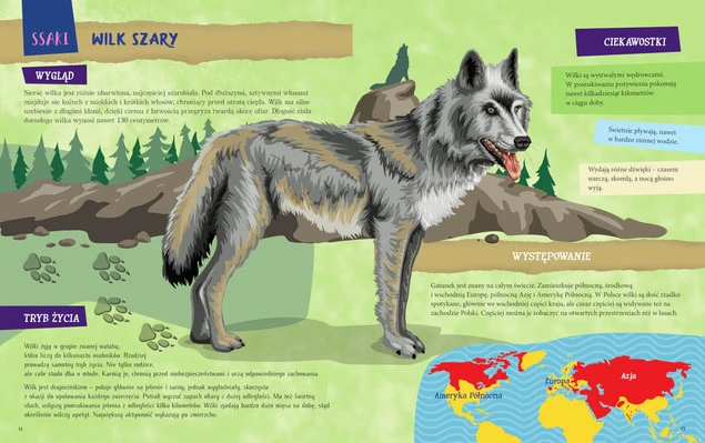 Atlas ZWIERZĄT Dla Dzieci Jacek Twardowski 6+ SBM_2