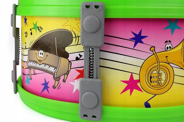 Bęben Perkusyjny Perkusja 23cm + Pałeczki Instrument Dla Dzieci MIX MAREK_3