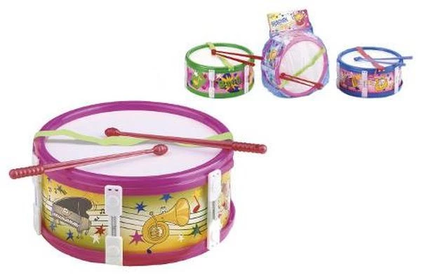 Bęben Perkusyjny Perkusja 23cm + Pałeczki Instrument Dla Dzieci MIX MAREK_4
